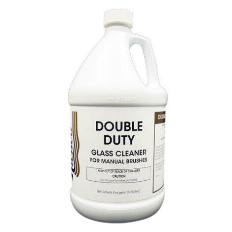 Double Duty Glass Cleaner (For Manual Brush Washing)